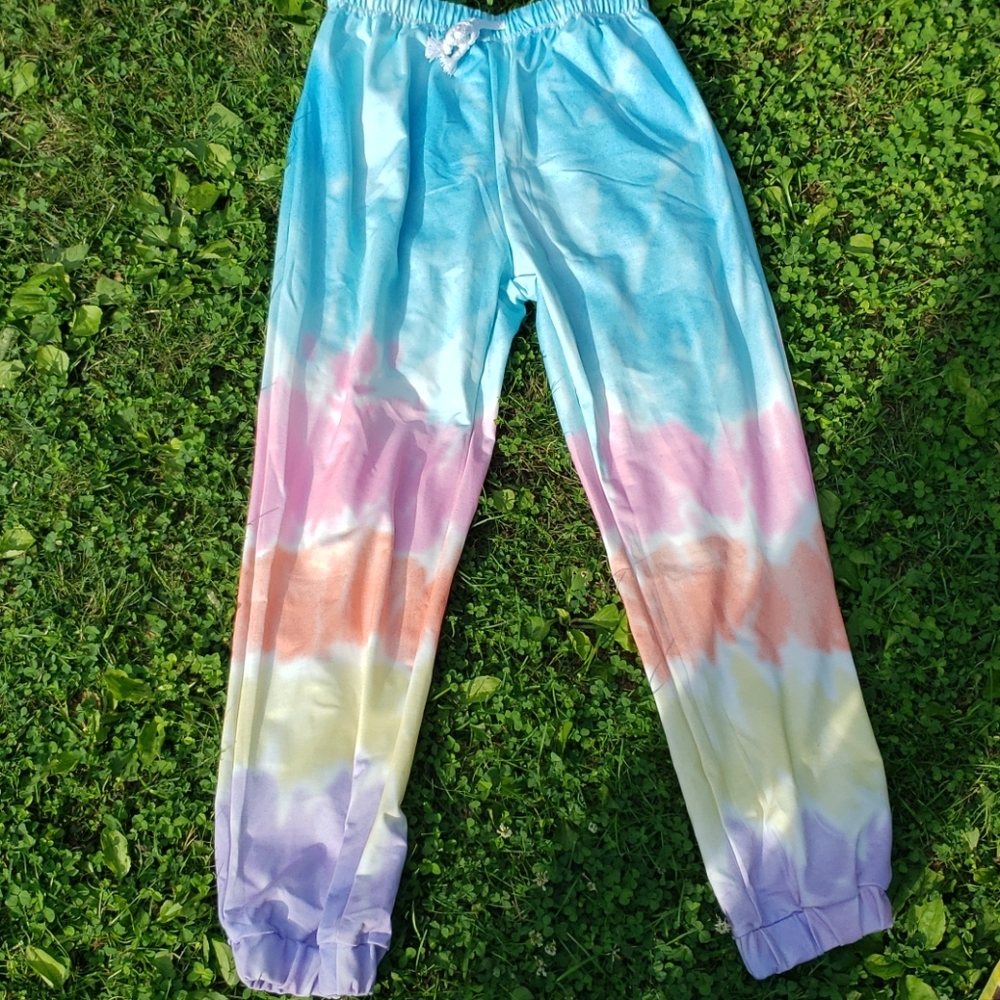 Tye diensqeat pants
